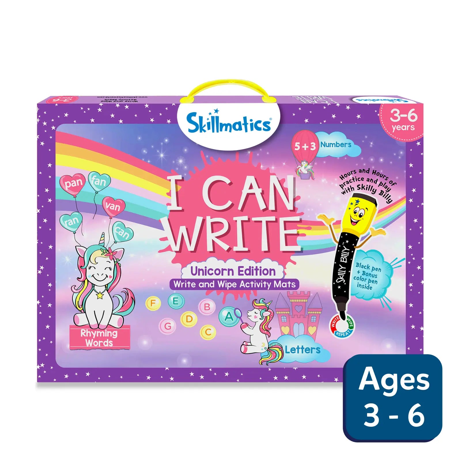 I Can Write Unicorn Edition | Reusable Activity Mats (ages 3-6 ...