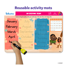 Reusable activity mat for learning featuring Disney Princess from I Can Write series
