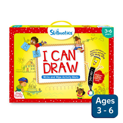 I Can Draw | Reusable Activity Mats (ages 3-6)