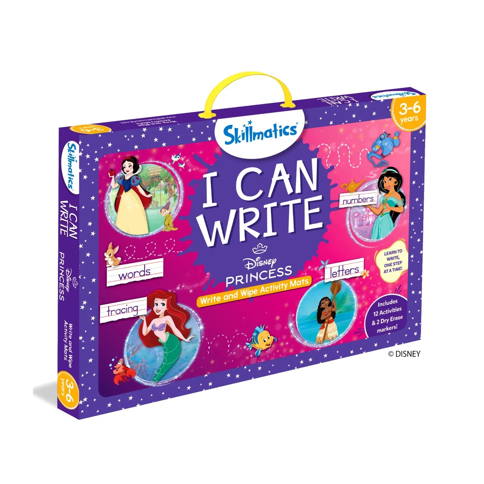 I Can Write: Disney Princess | Reusable Activity Mats (ages 3-6)