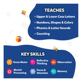 Educational benefits and key skills developed with Jump and Learn Flash Cards for Toddlers