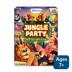 Jungle Party board game for strategy and luck, suitable for ages 7 and up