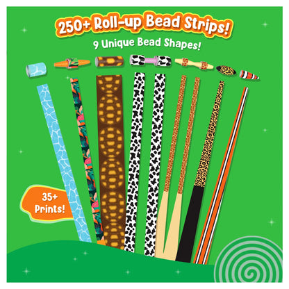 Roll-up Beads: Jungle Party | DIY Jewelry Kit (ages 6-13)