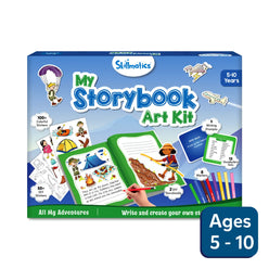 My Storybook Art Kit box from All My Adventures for kids aged 5 to 10