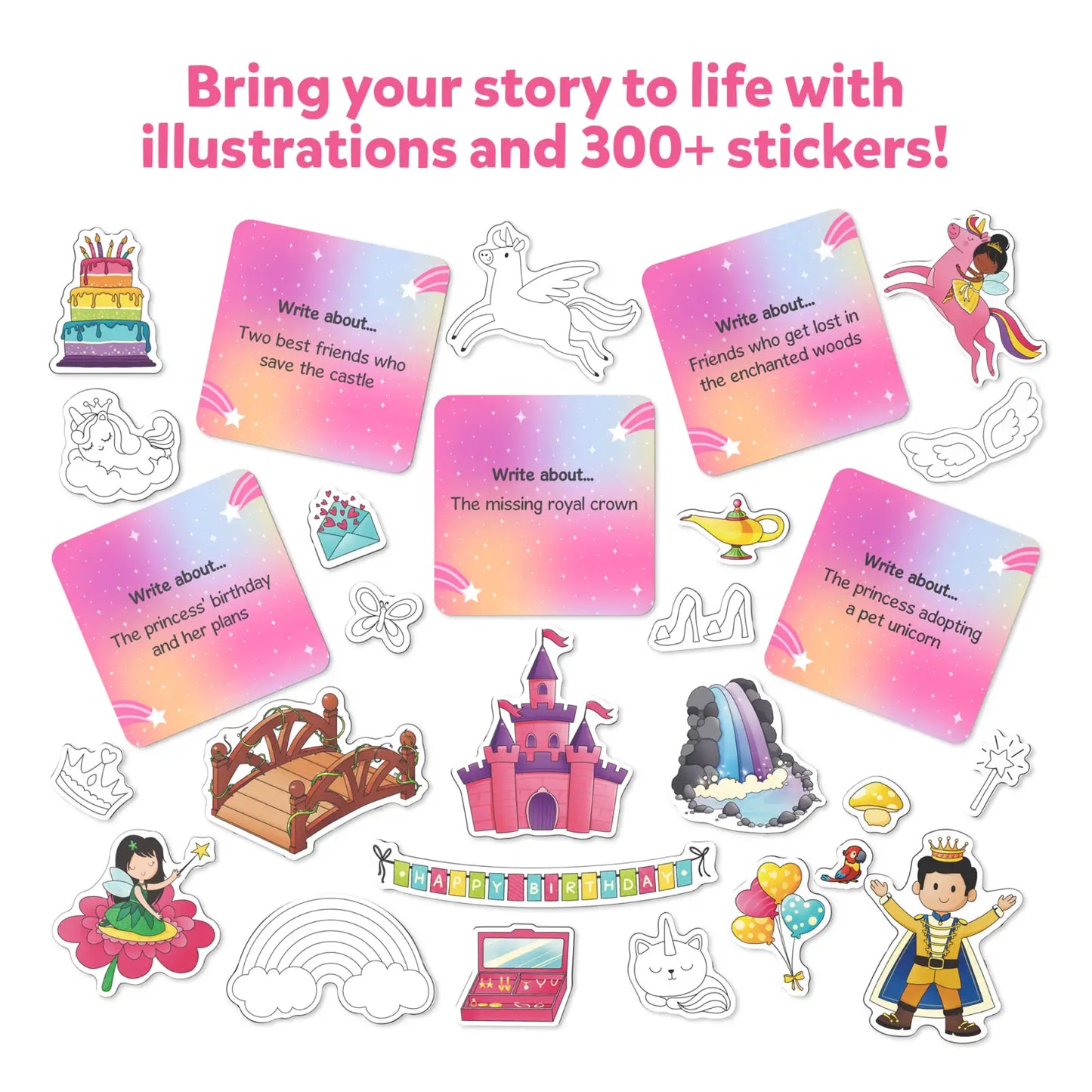 My Storybook Art Kit - Unicorns & Princesses (ages 5-10)