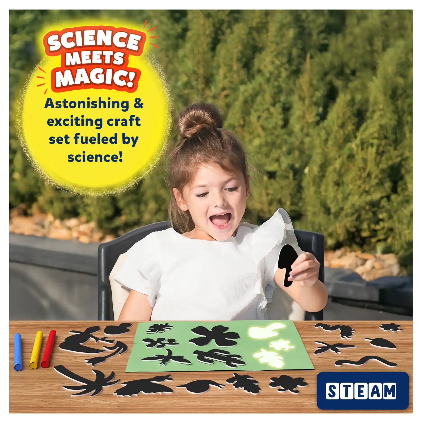 Magical Sun Art: Out In Nature | Sun Paper Art Kit (ages 4-12)
