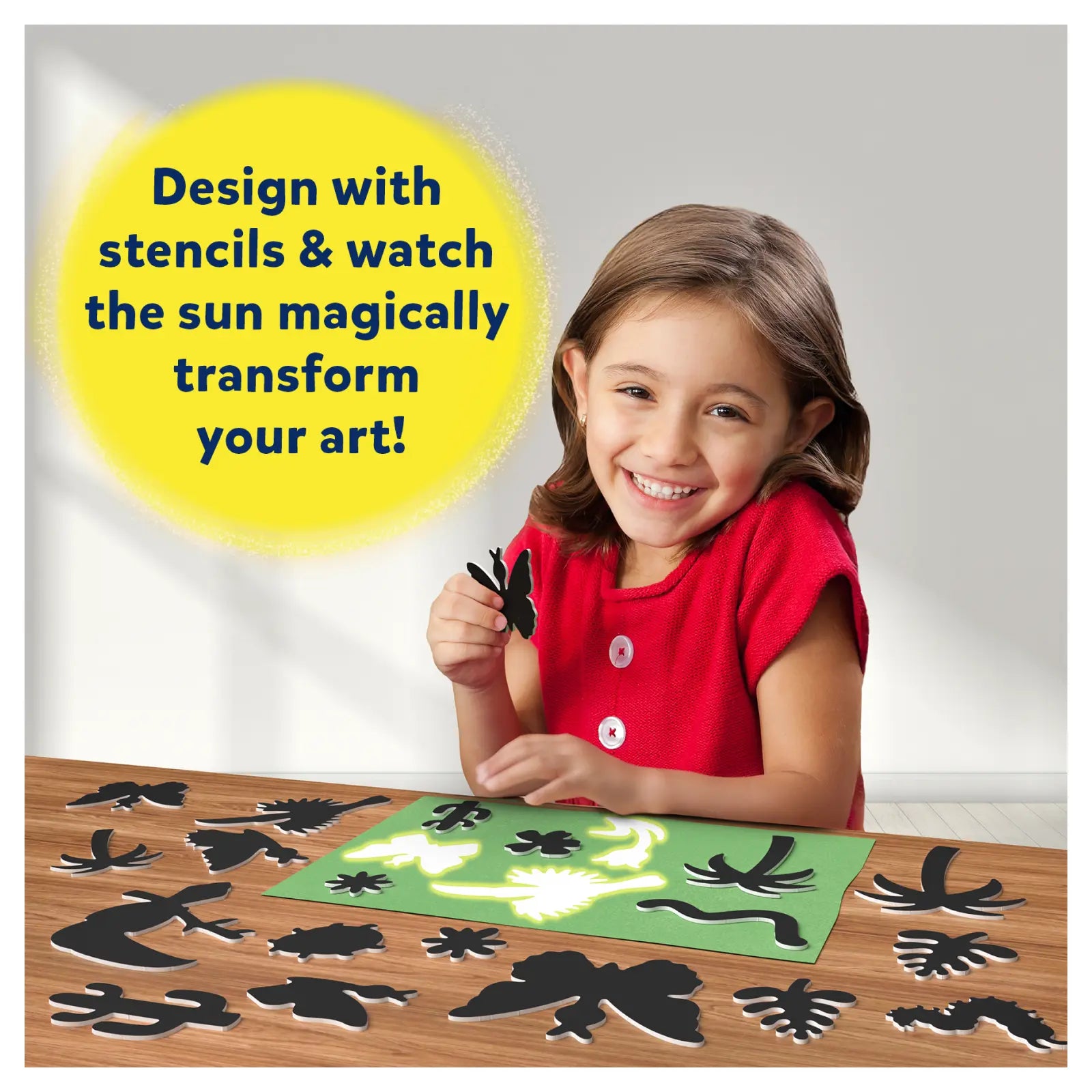 Magical Sun Art: Out In Nature | Sun Paper Art Kit (ages 4-12)