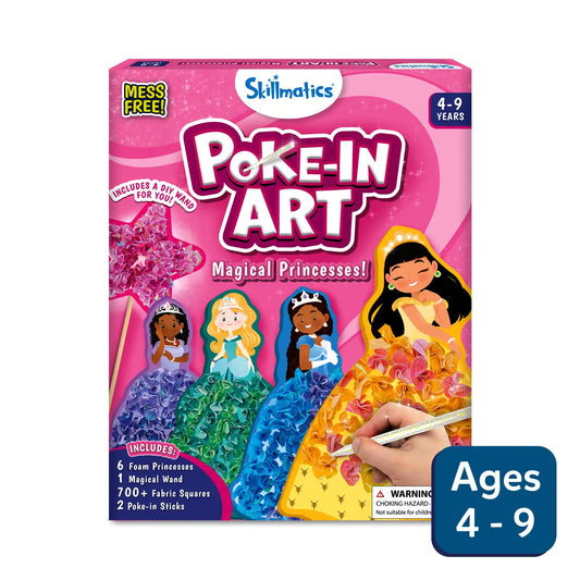 Poke-in Art: Magical Princesses | Mess-Free Art for Kids (ages 4-9)