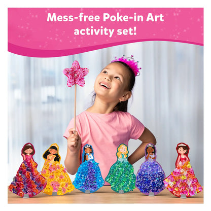 Poke-in Art: Magical Princesses | Mess-Free Art for Kids (ages 4-9)