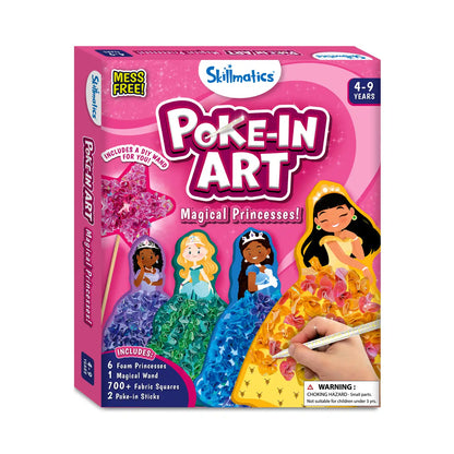 Poke-in Art: Magical Princesses | Mess-Free Art for Kids (ages 4-9)