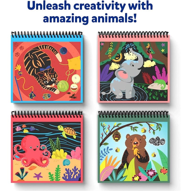 Magical Scratch Art | Amazing Animals (ages 3-8) – Skillmatics US