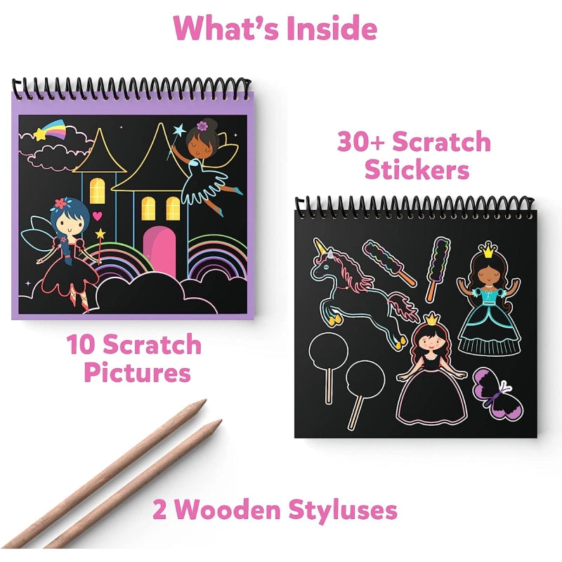 Magic Scratch Painting Art Paper Card Set  Scratch paper art, Diy for  kids, Diy educational toys