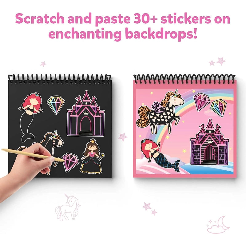 Scratch Surprise: Magical Unicorns Art Book w/Etching Stylus By Hinkle –  Aura In Pink Inc.