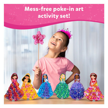 Poke-in Art: Magical Princesses | Mess-Free Art for Kids (ages 4-9)