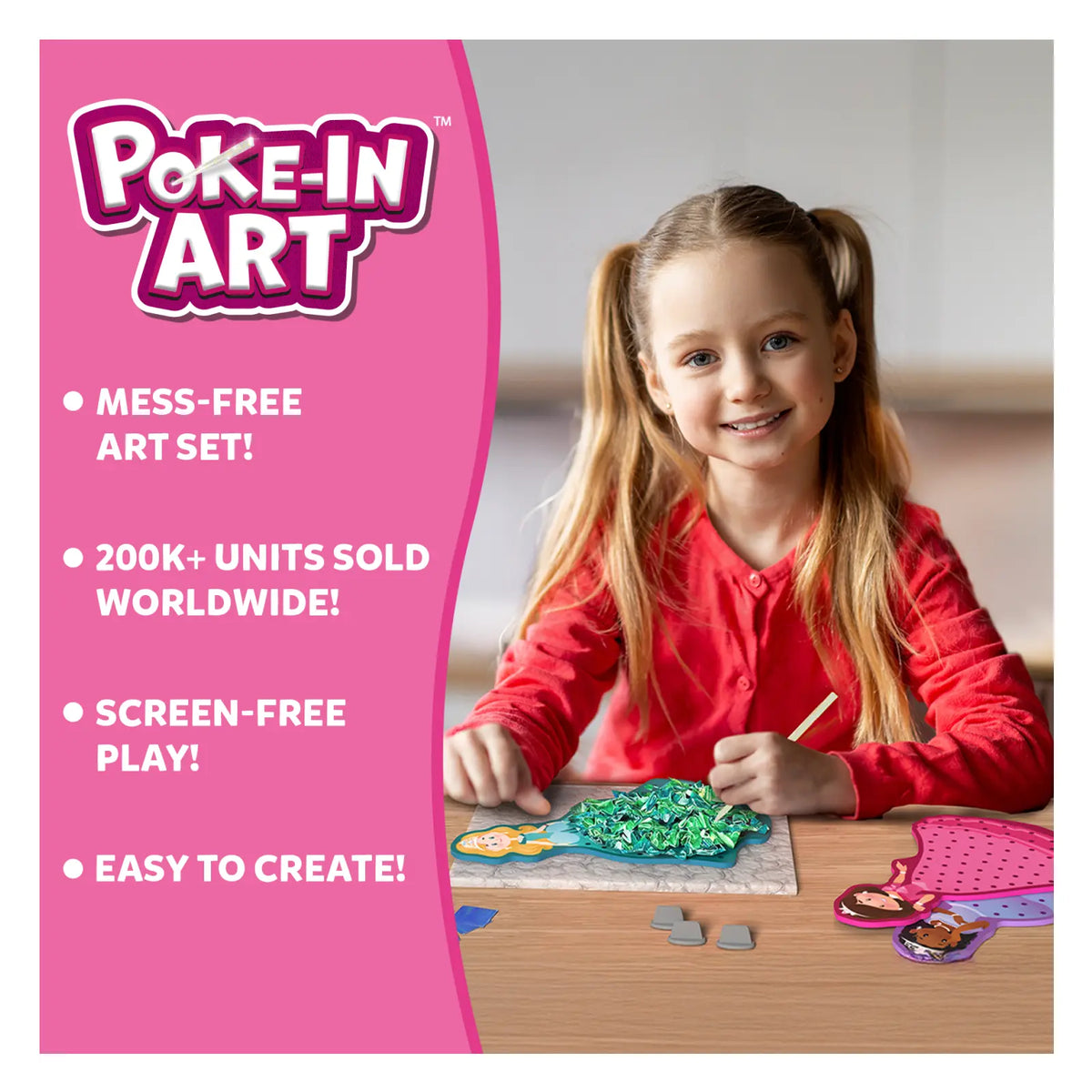 Poke Art Kit de Bricolage pour Enfants, Loisirs Créatifs Fille 5 6 7 8 ans | 8 Princesses avec Base et 2 Panneaux d'Arrière Plan, Activité Manuelle Enfant, Cadeau pour Fille 9 10 11 12 ans Poke Art Kit de Bricolage pour Enfants, Loisirs Créatifs Fille 5 6 7 8 ans | 8 Princesses avec Base et 2 Panneaux d'Arrière Plan, Activité Manuelle Enfant, Cadeau pour Fille 9 10 11 12 ans