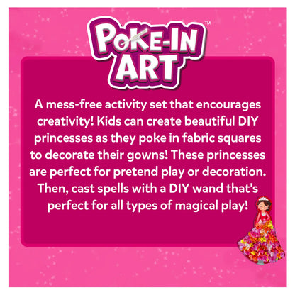 Poke-in Art: Magical Princesses Mess-Free Art for Kids (ages 4-9