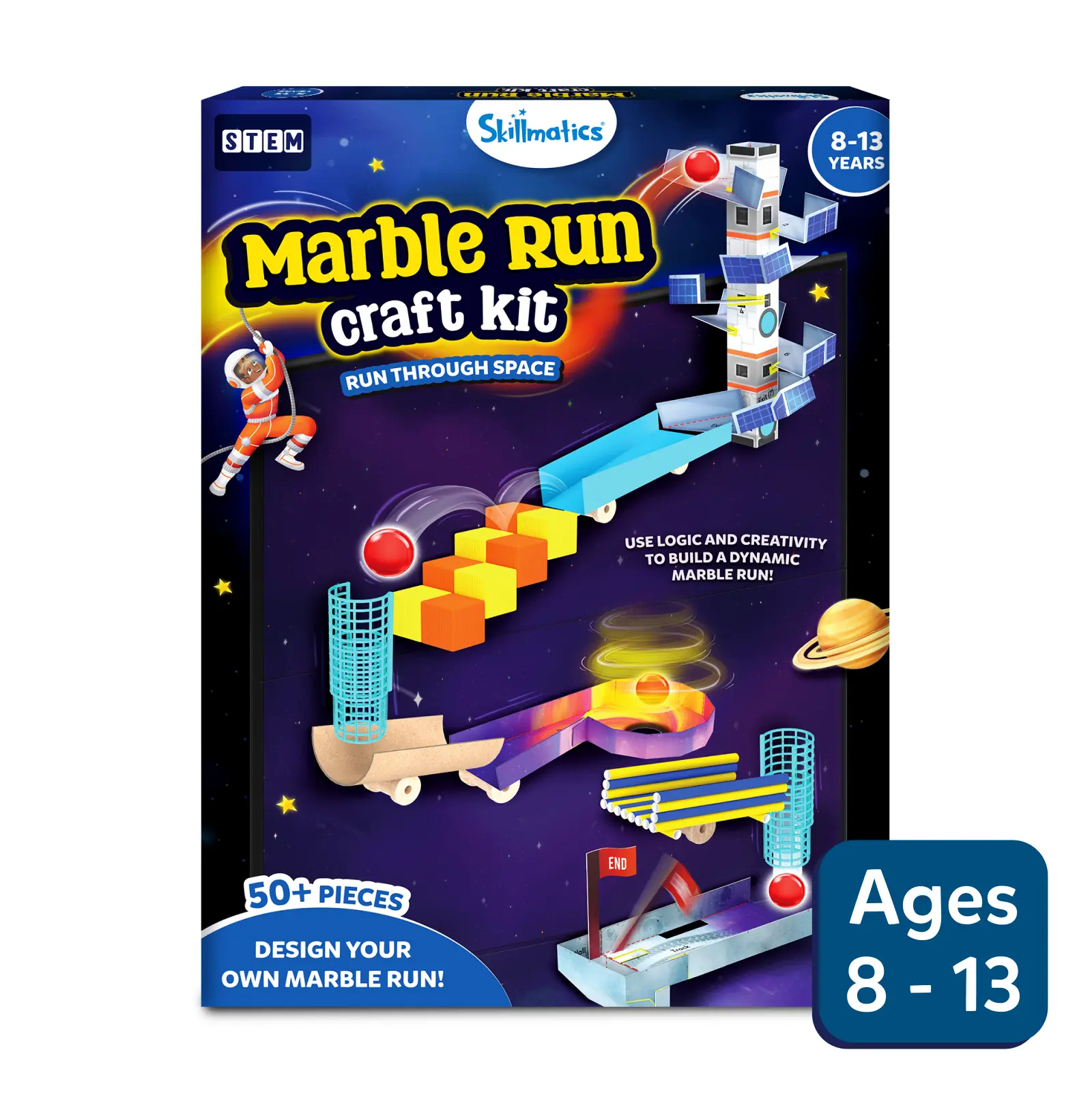 Marble Run Craft Kit | DIY Activity Kit (ages 8-13) – Skillmatics US