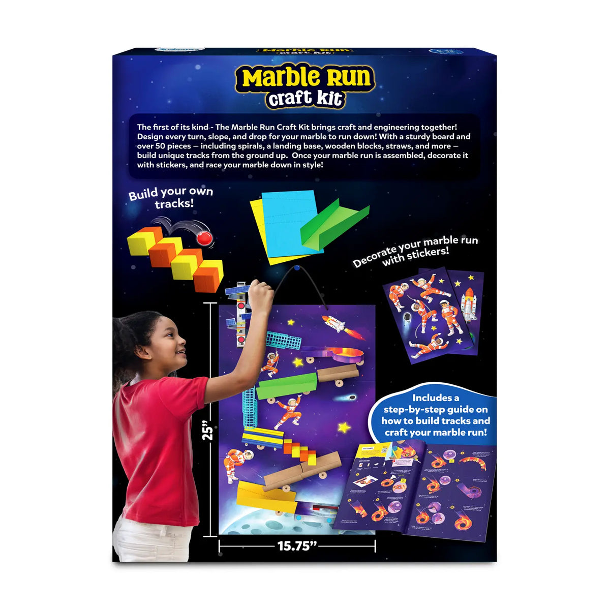 Marble Box Craft Marble Run Craft Kit | DIY Activity Kit (ages 8-13) – Skillmatics US