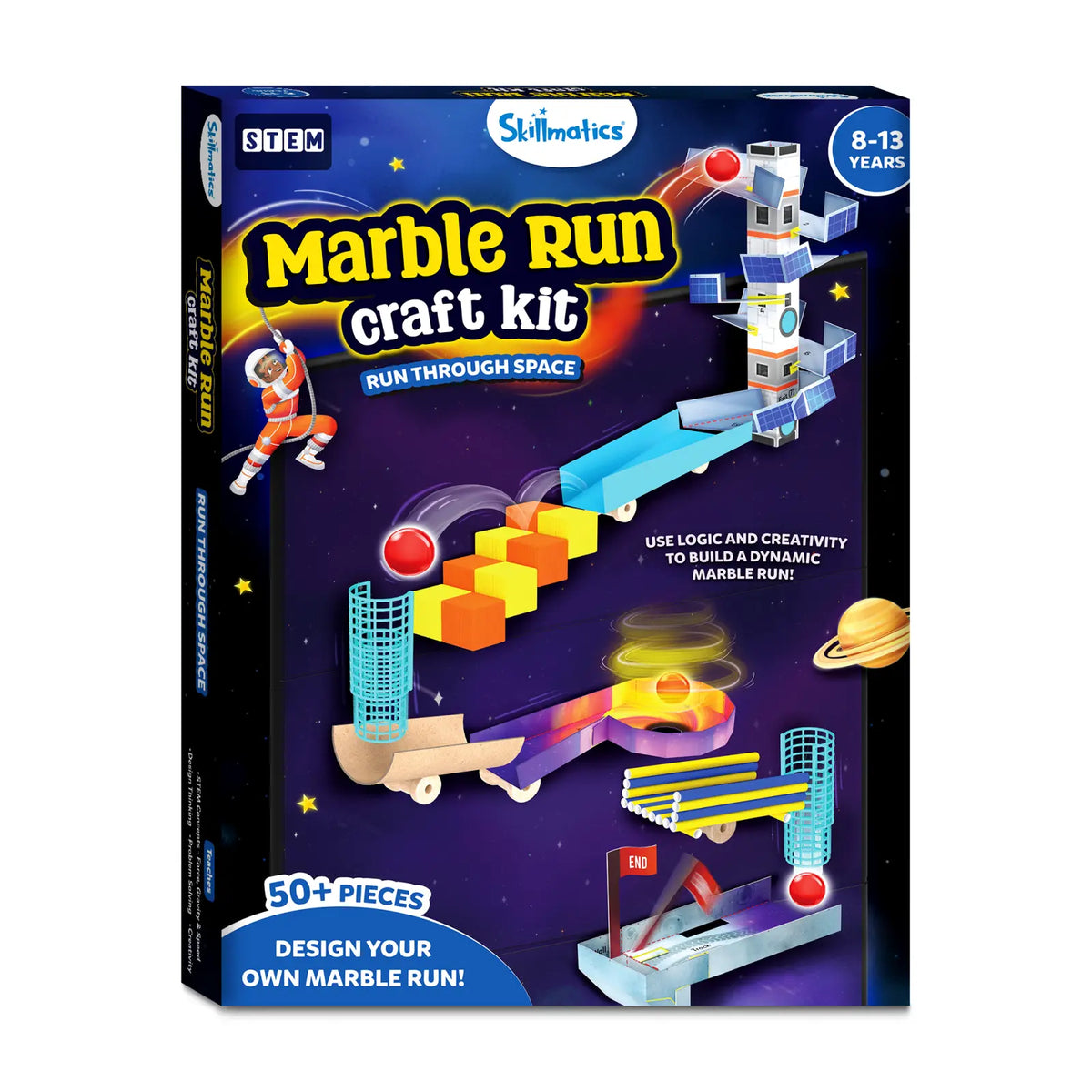 Marble Box Craft Marble Run Craft Kit | DIY Activity Kit (ages 8-13) – Skillmatics US
