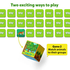 Memory Match game featuring Animal Planet characters for ages 3 to 7