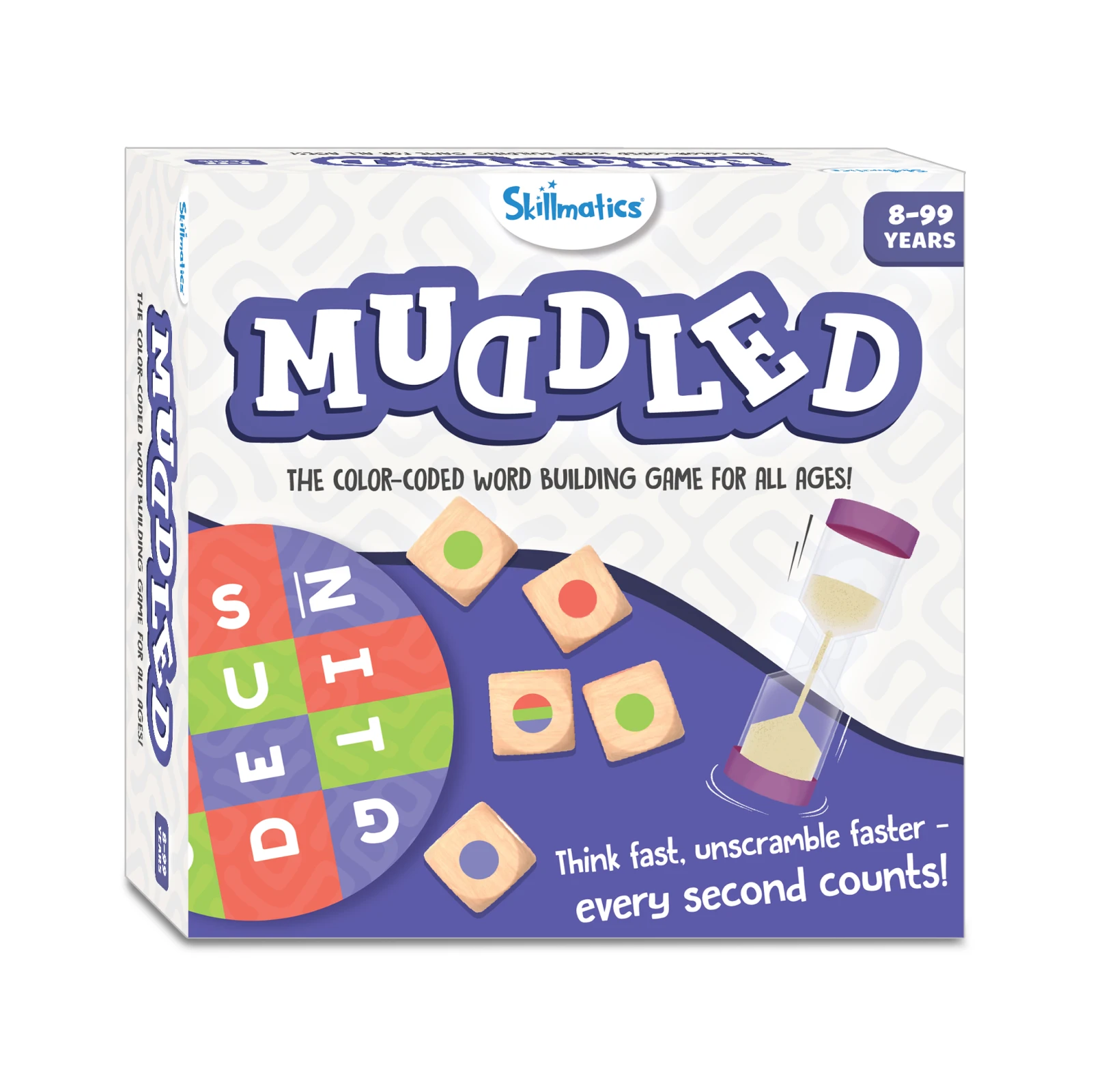 Muddled | Fast-Paced Word Building Game (ages 8+)