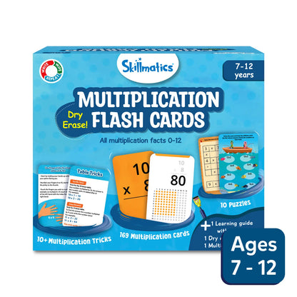 Multiplication | Flash Cards (ages 7-12)