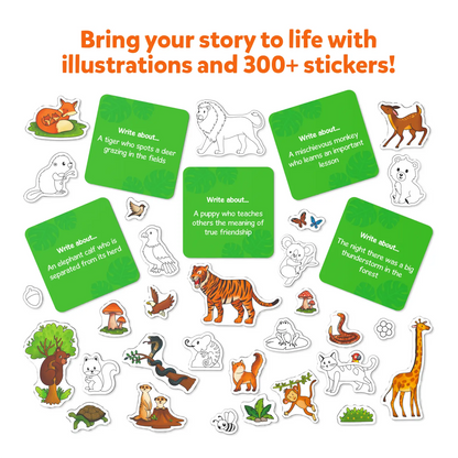 My Storybook Art Kit - Animal Adventures (ages 5-10)