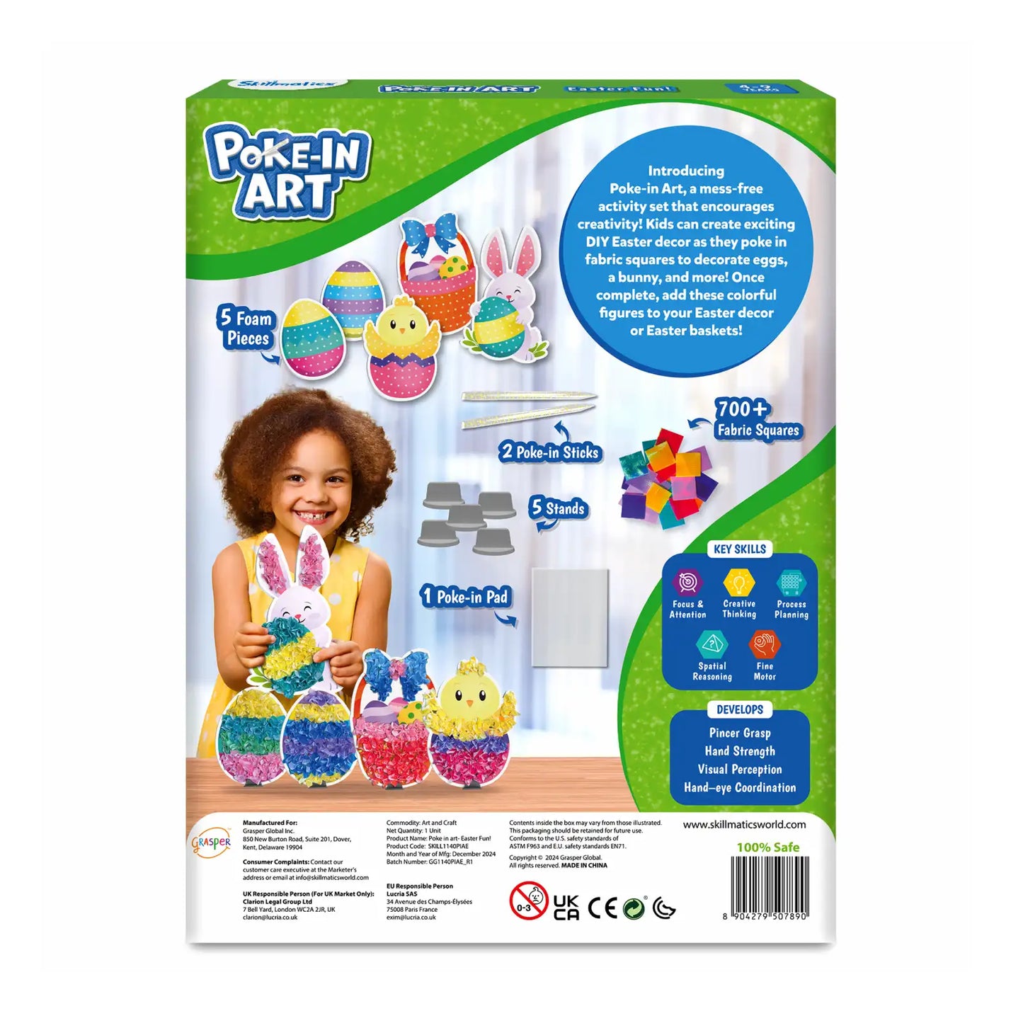 Poke-in Art: Easter Fun | Mess-Free Art for Kids (ages 4-9)