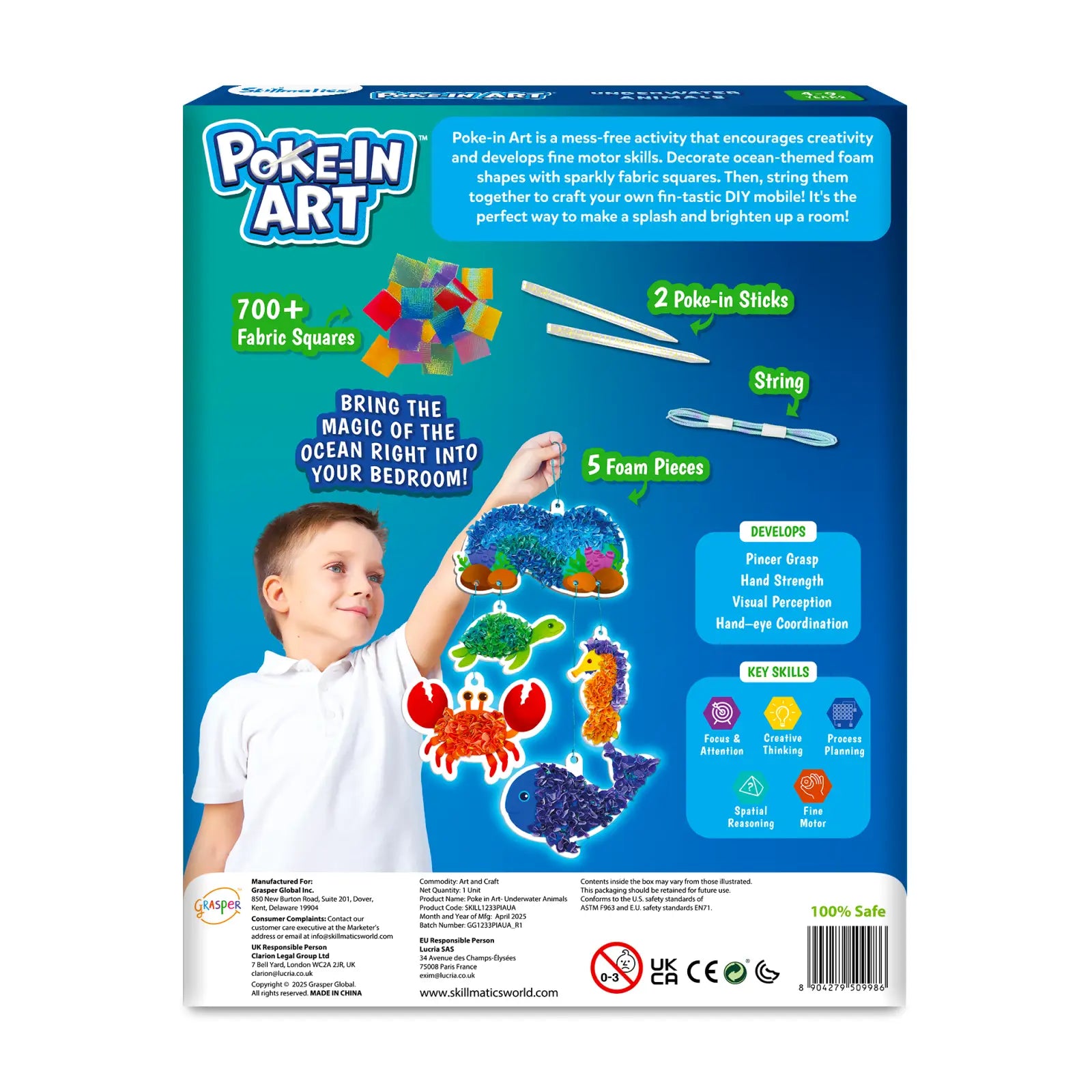 Poke Art Knutselset voor kinderen met led-basis, doe-het-zelf Poke Art Knutselset voor kinderen met led-basis, doe-het-zelf