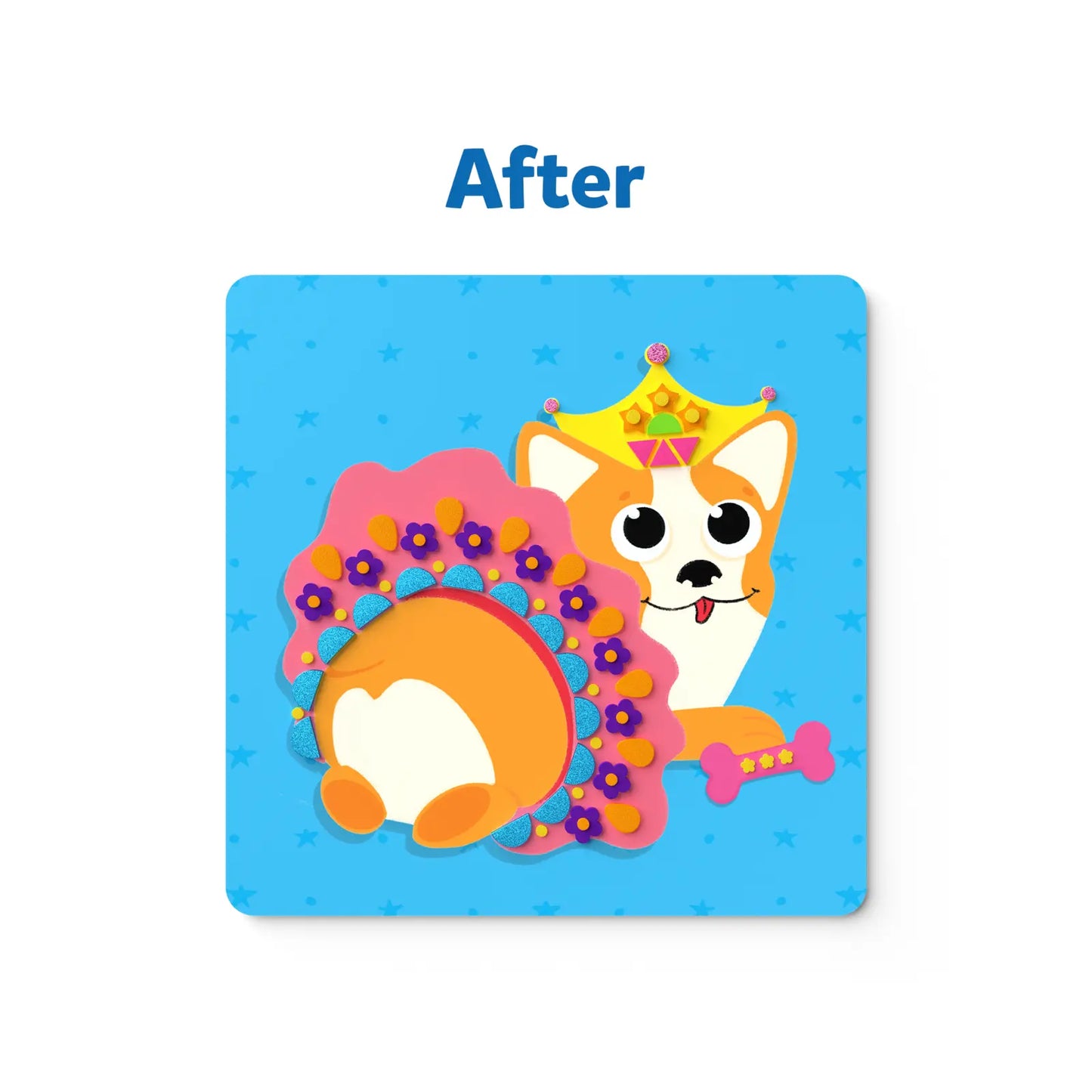 Fun with Foam: Puppies! | No Mess Sticker Art (ages 3-7)