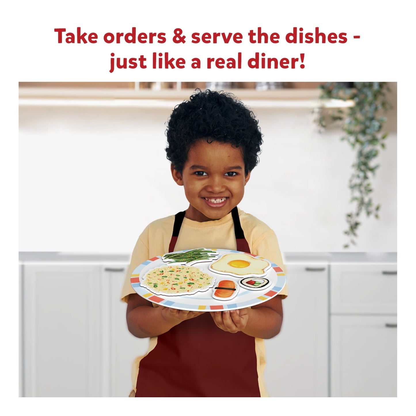 Rainbow Diner | Pretend Play Restaurant Playset (ages 3-8)