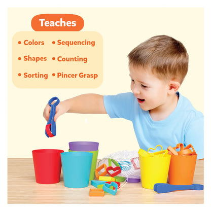 Silicone Rainbow Sorting | Sorting, Counting & Sequencing Toy (ages 3-6)