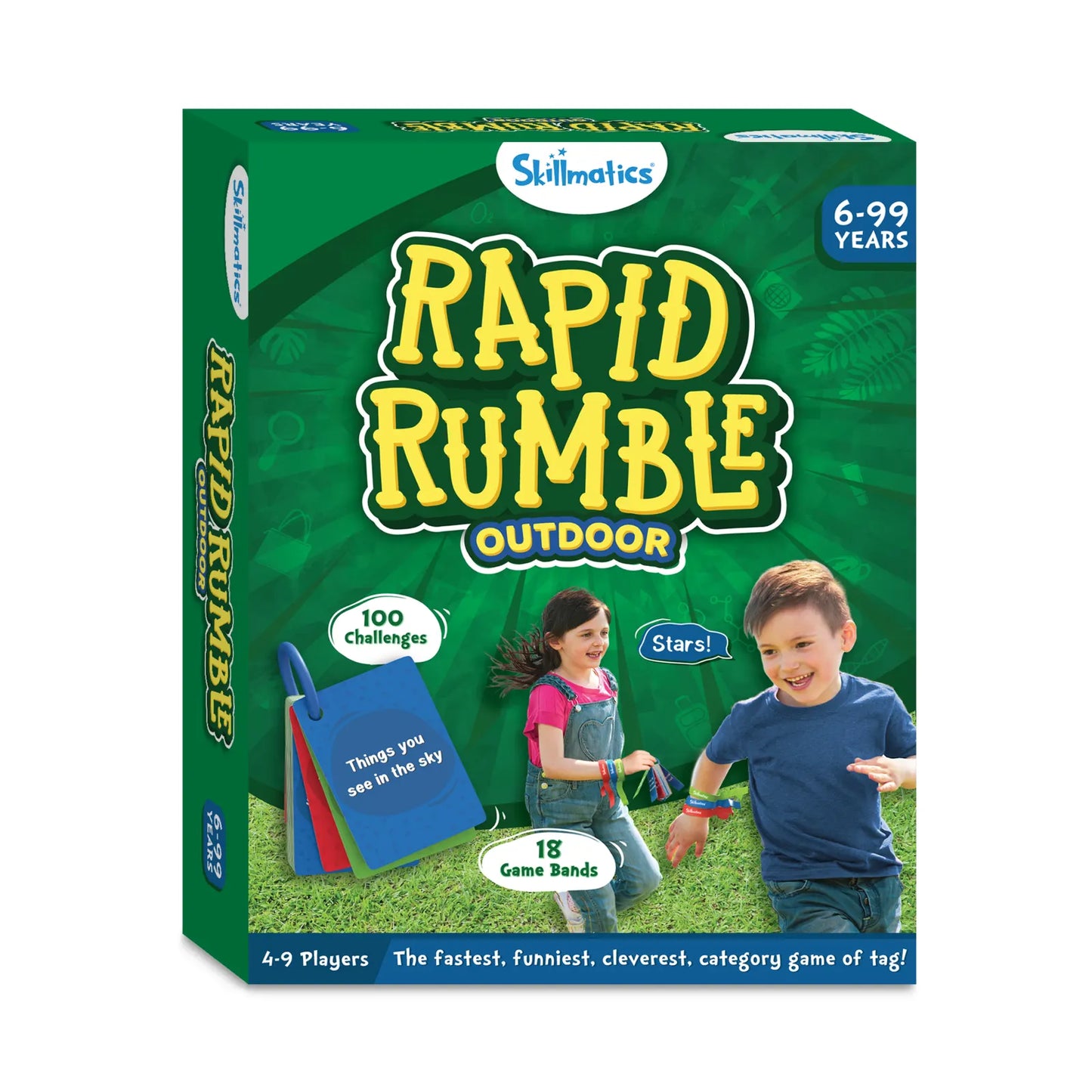 Rapid Rumble Outdoor | Educational & Clever Category Game of Tag (ages 6+)