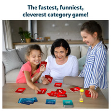 Category card game for Rapid Rumble board game highlighting states and trivia