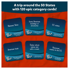 Did You Know trivia card game from Rapid Rumble A Trip Around The 50 States board game