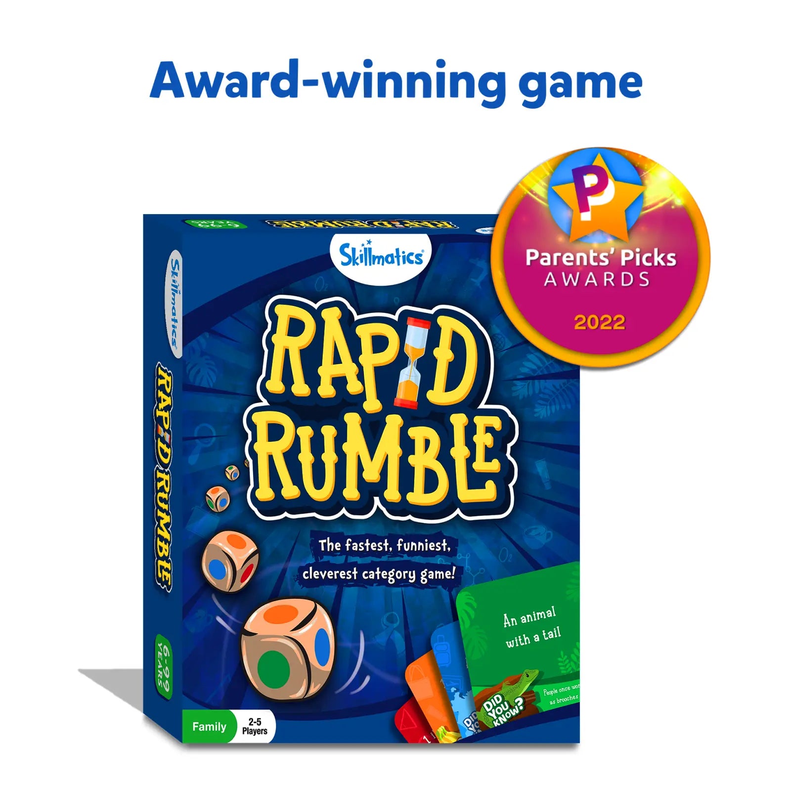 Rapid Rumble | Board game (ages 6+)