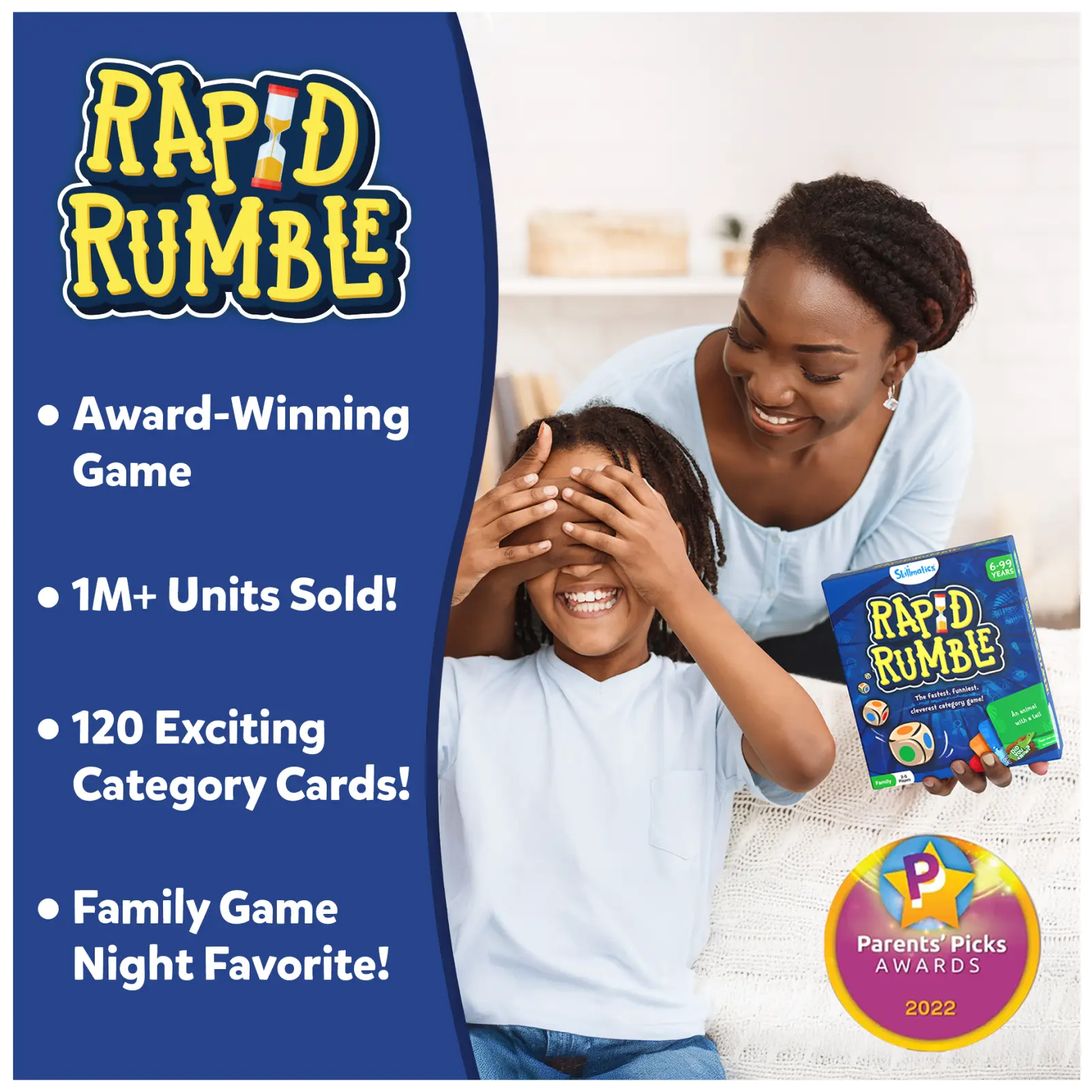 Rumbled Components Family Game Night – Skillmatics US