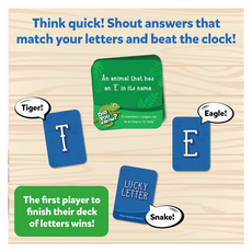 Educational card game Rapid Rumble Board Game for ages 6 plus showcasing fun learning