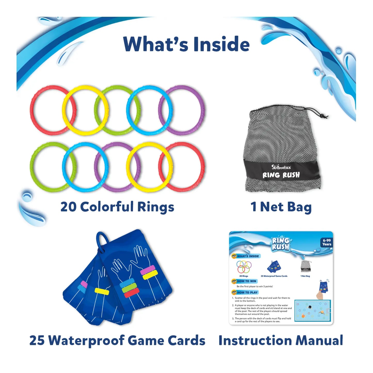 Ring Rush | Underwater Search and Find Game (ages 6+) β Skillmatics US