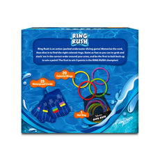 Ring Rush game box for Underwater Search and Find Game targeting ages 6 and up