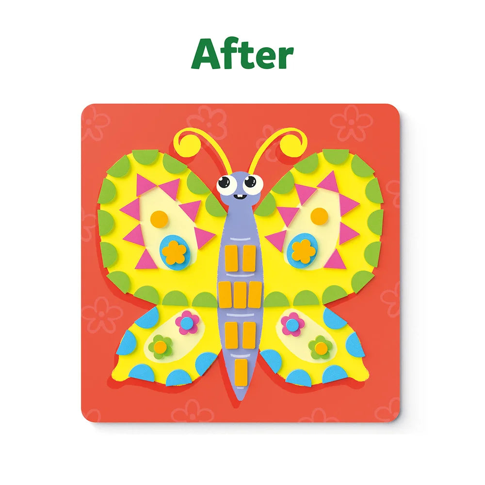 Fun with Foam: Amazing Animals | No Mess Sticker Art (ages 3-7)