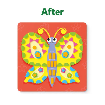 Fun with Foam: Amazing Animals | No Mess Sticker Art (ages 3-7)