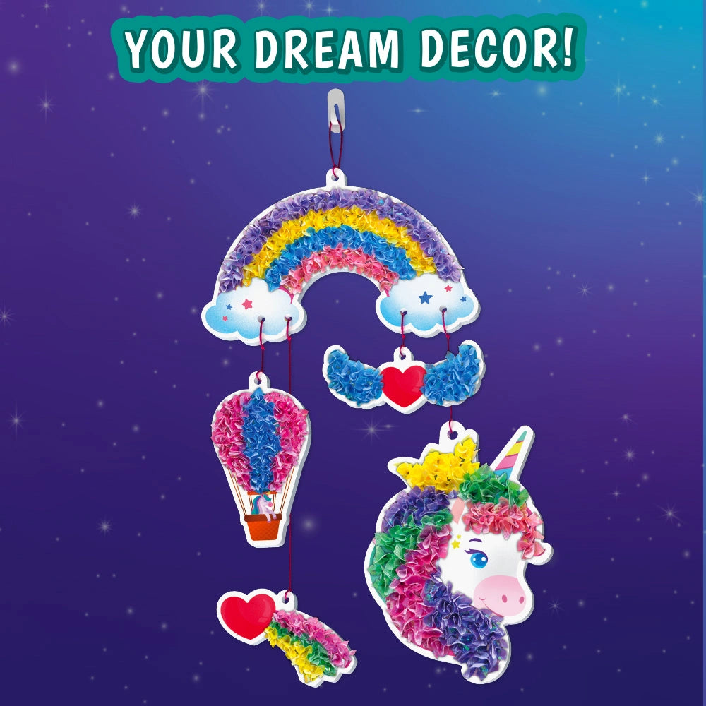 Poke-in Art: Magical Unicorn Dream Decor | Mess-Free Art for Kids (ages 4-9)