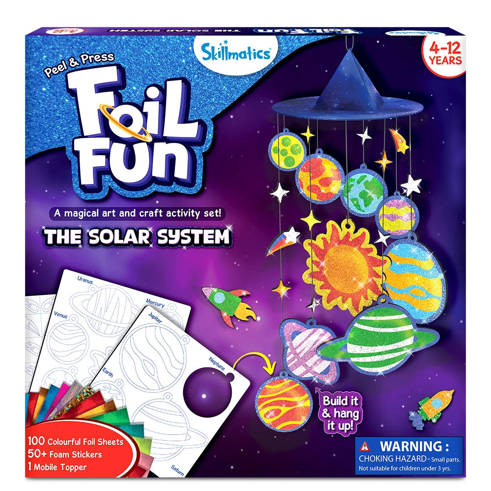 Foil Fun: Solar System | No Mess Art Kit (ages 4-12)