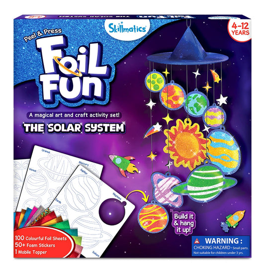 Foil Fun: Solar System | No Mess Art Kit (ages 4-12)