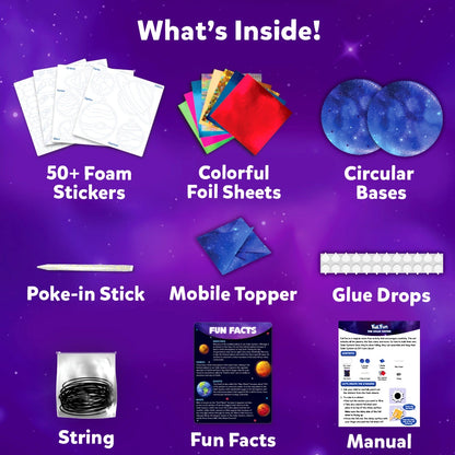Foil Fun: Solar System | No Mess Art Kit (ages 4-12)