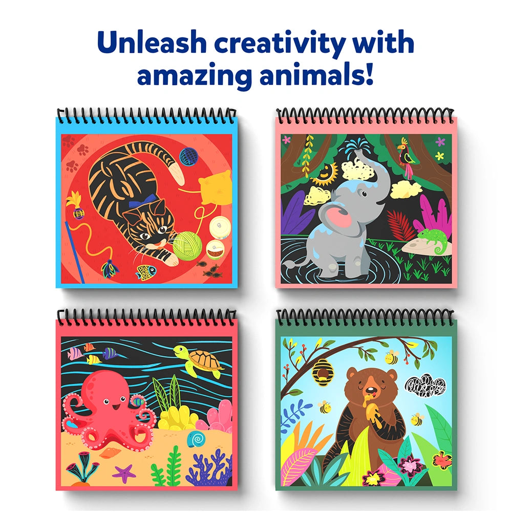 Magical Scratch Art | Amazing Animals (ages 3-8)