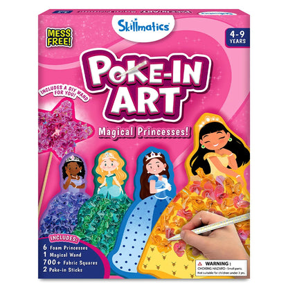 Poke-in Art: Magical Princess | Mess-Free Art for Kids (ages 4-9)