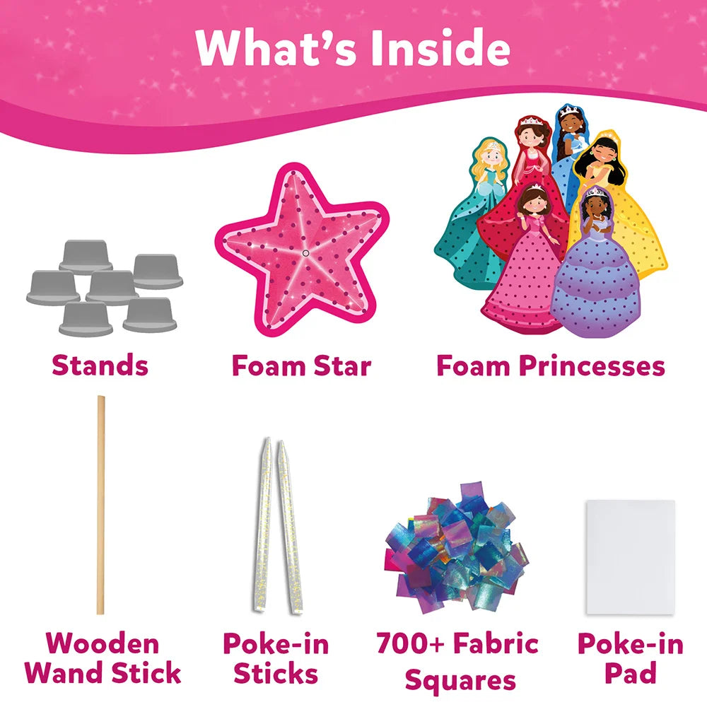 Poke-in Art: Magical Princess | Mess-Free Art for Kids (ages 4-9)