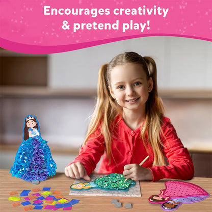 Poke-in Art: Magical Princess | Mess-Free Art for Kids (ages 4-9)